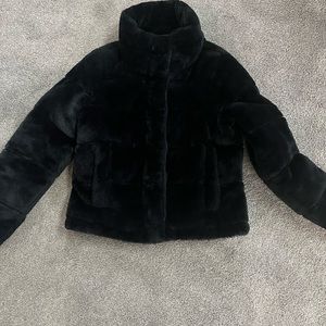 Abercrombie fur coat